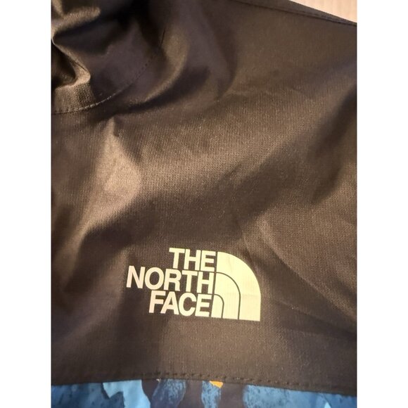 The North Face Boys 10-12 Blue/Dryvent Hooded Wind/waterproof Rain Jacket - Picture 4 of 16